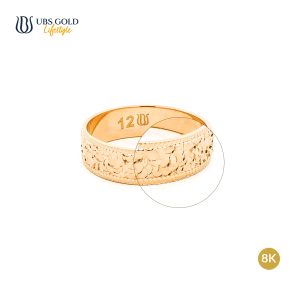 UBS Gold Cincin Emas Sparkle - E7c0018K - 8K