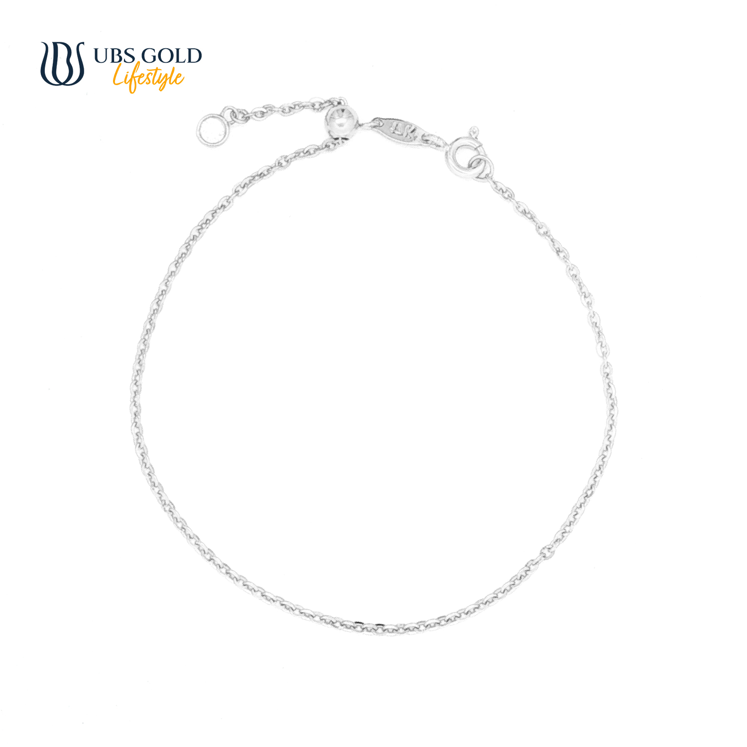 UBS Gold Gelang Emas Millie Molly - Ggvm000150B - 17K