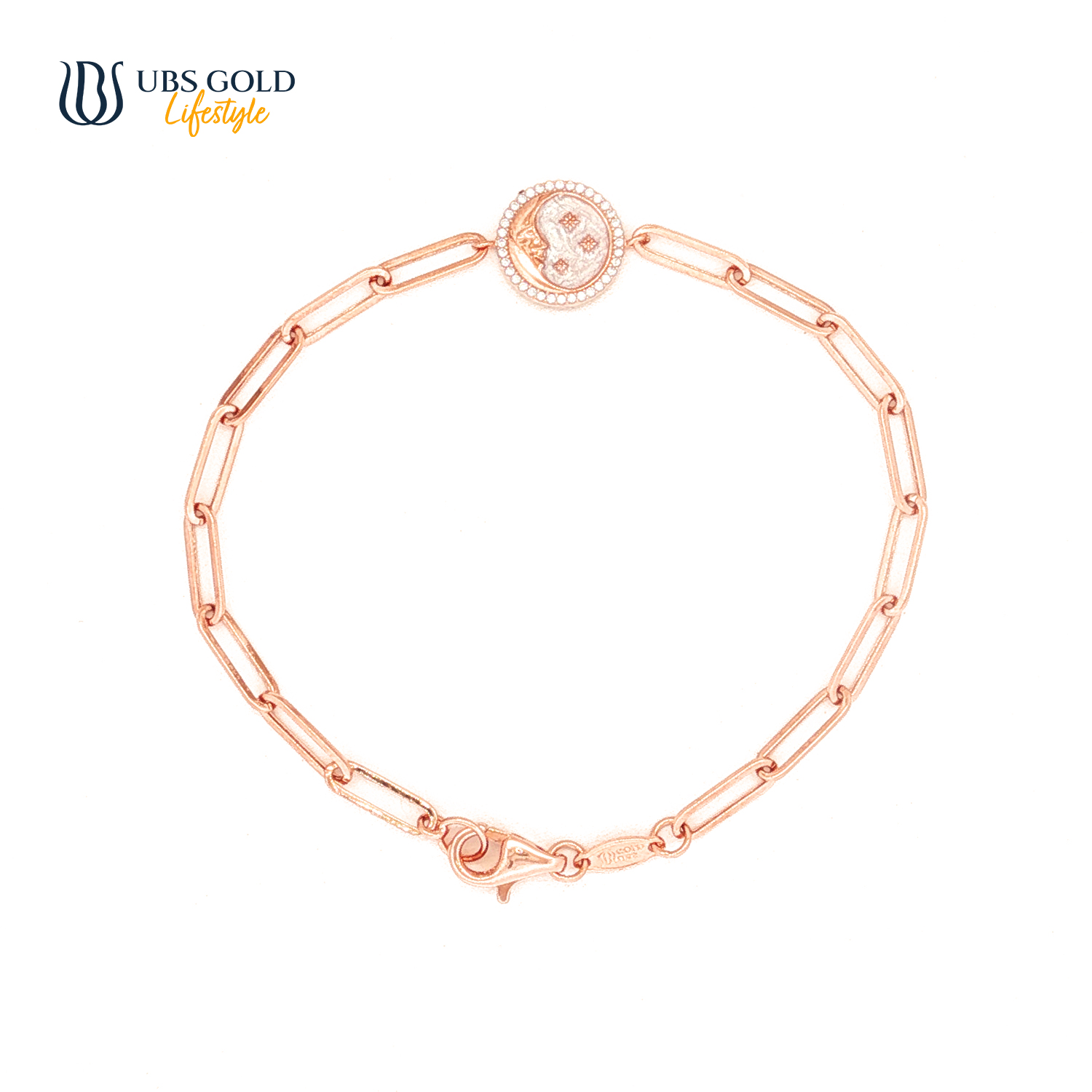 UBS Gold Gelang Emas Paperlina - Hgv7097 - 17K