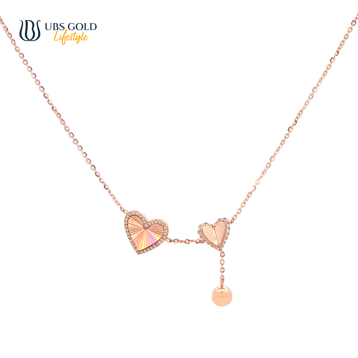 UBS Gold Kalung Emas Rainbow - K6k0147 - 17K