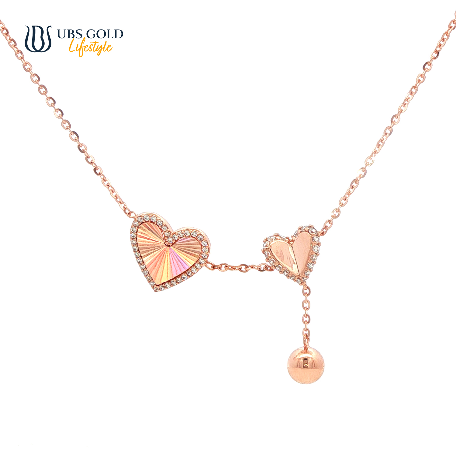 UBS Gold Kalung Emas Rainbow - K6k0147 - 17K