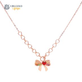 UBS Gold Kalung Emas Brigita Rainbow - K6k0150 - 17K