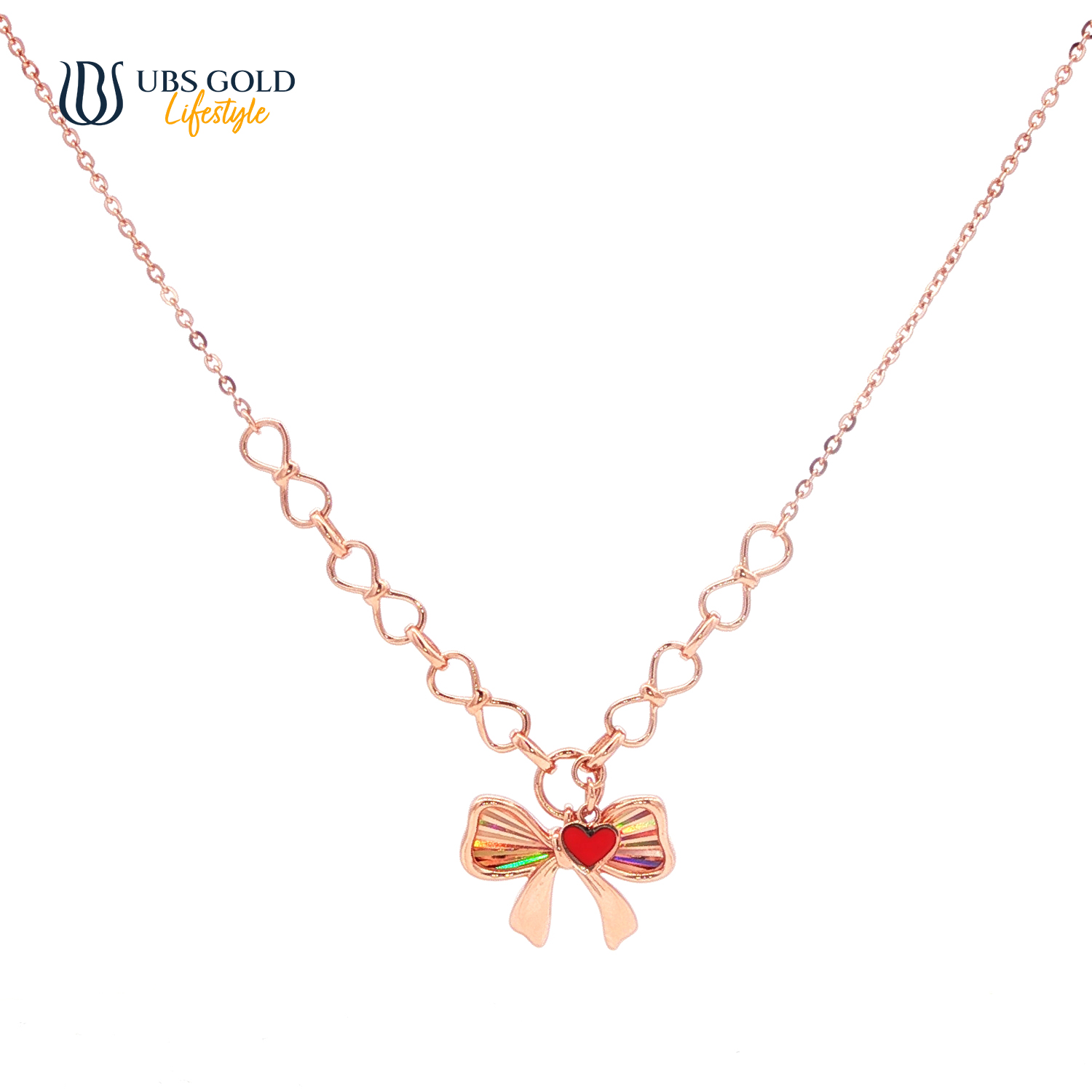 UBS Gold Kalung Emas Brigita Rainbow - K6k0150 - 17K
