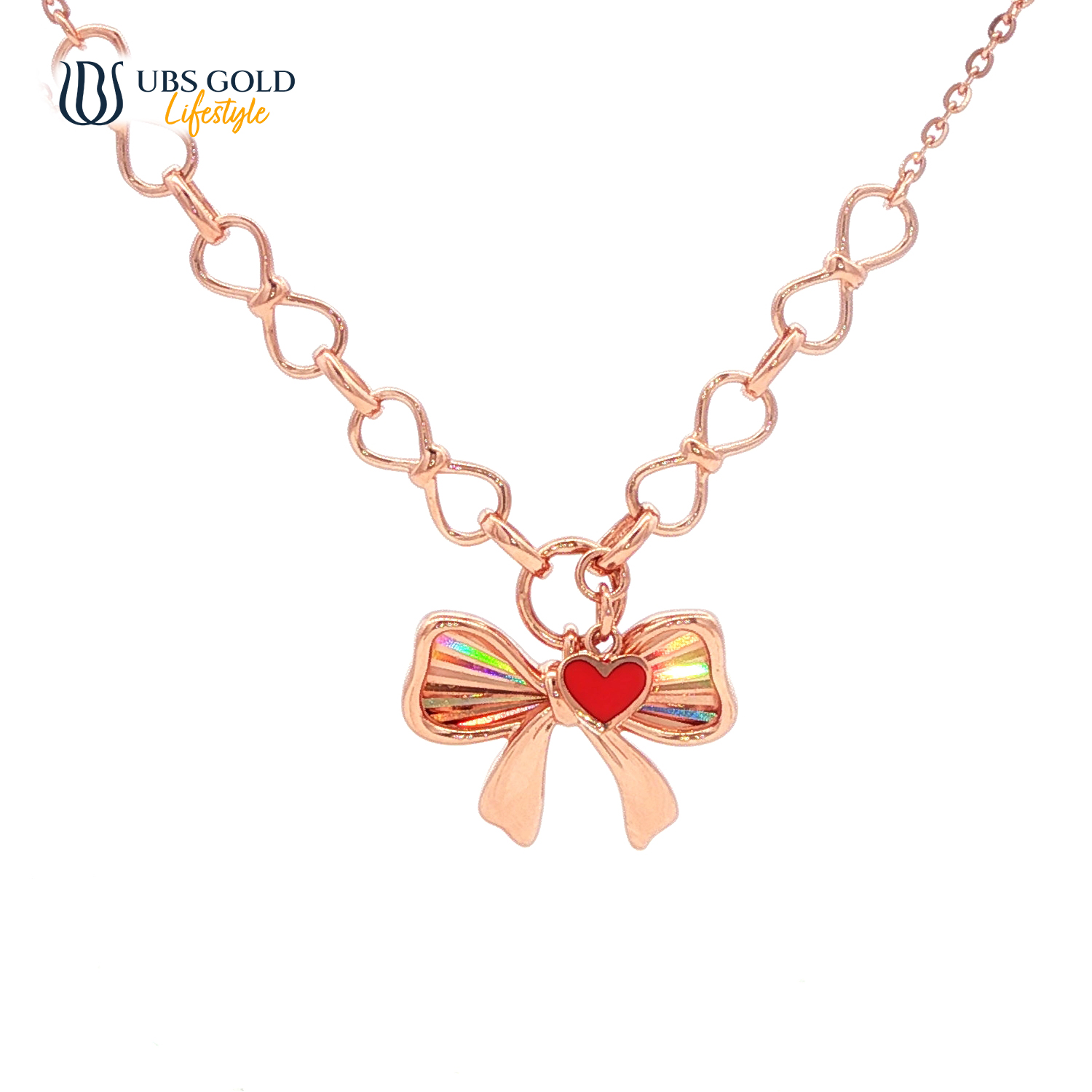 UBS Gold Kalung Emas Brigita Rainbow - K6k0150 - 17K