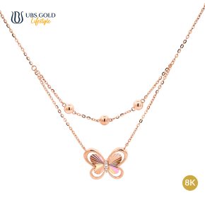 UBS Gold Kalung Emas Rainbow - K6k0155KA - 8K