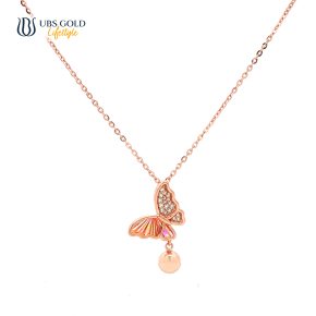 UBS Gold Kalung Emas Millie Molly Rainbow - K6k0156 - 17K