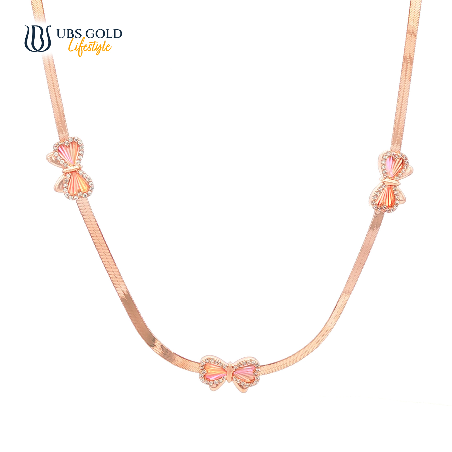 UBS Gold Kalung Emas Brigita Rainbow - K6k0173 - 17K