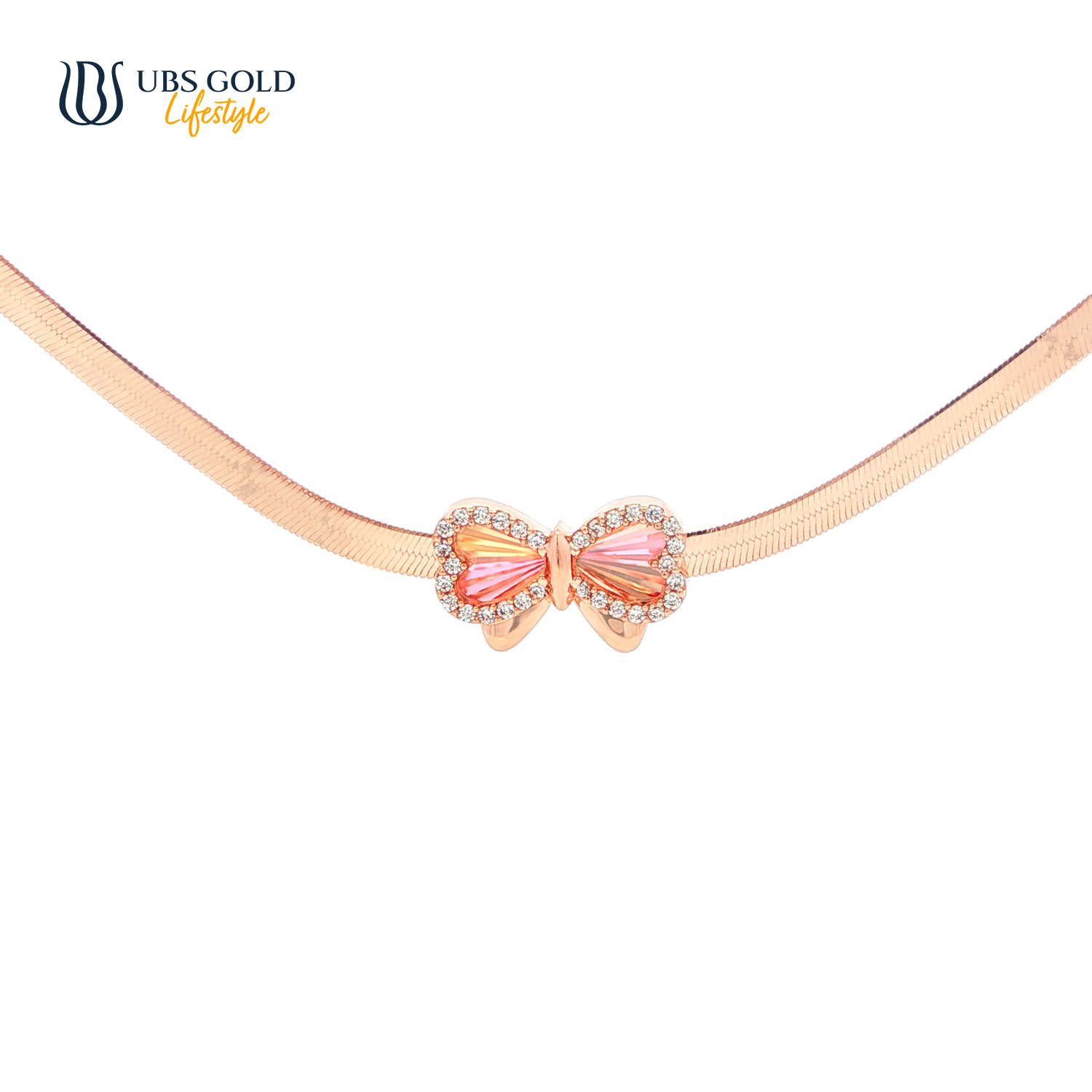 UBS Gold Kalung Emas Brigita Rainbow - K6k0173 - 17K