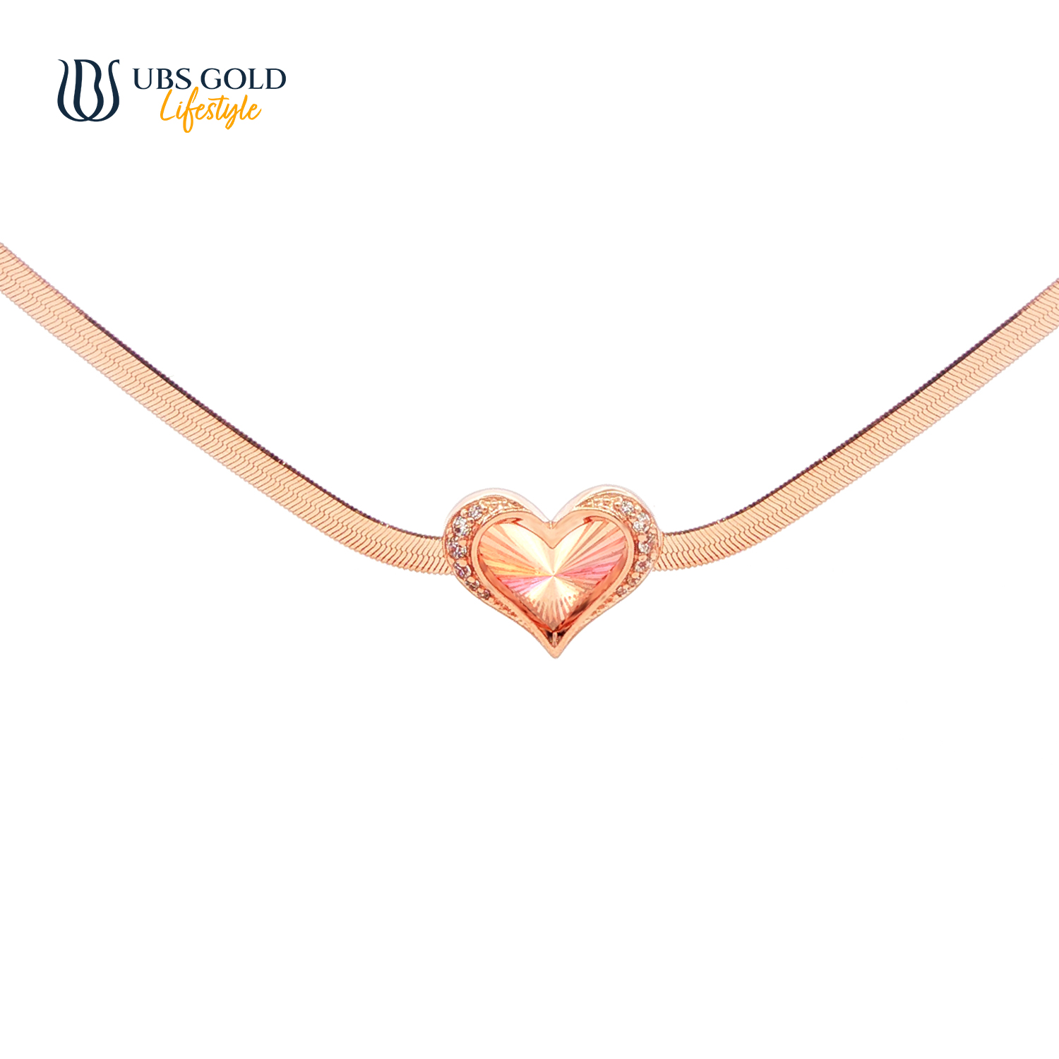 UBS Gold Kalung Emas Rainbow - K6k0177 - 17K