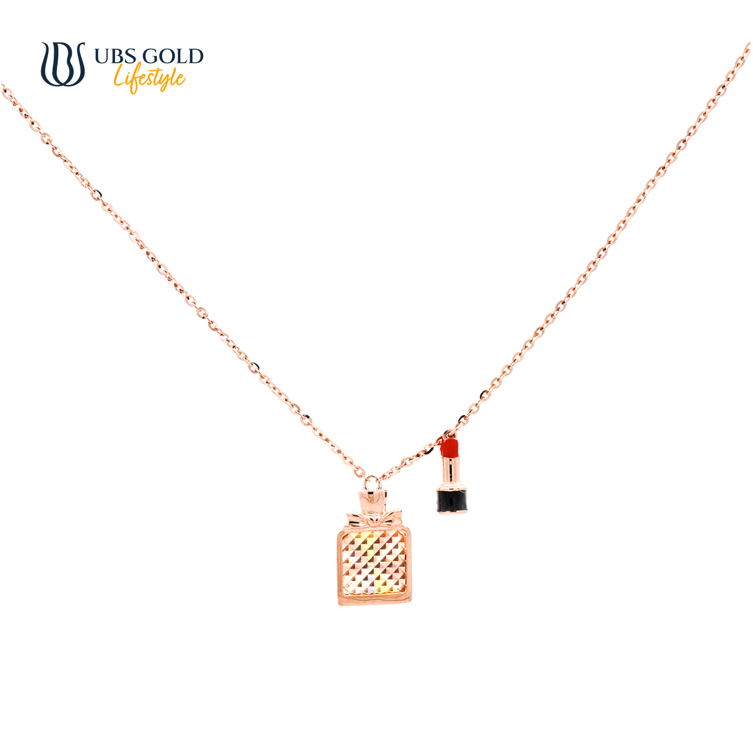UBS Gold Kalung Emas Rainbow - K6k0180 - 17K