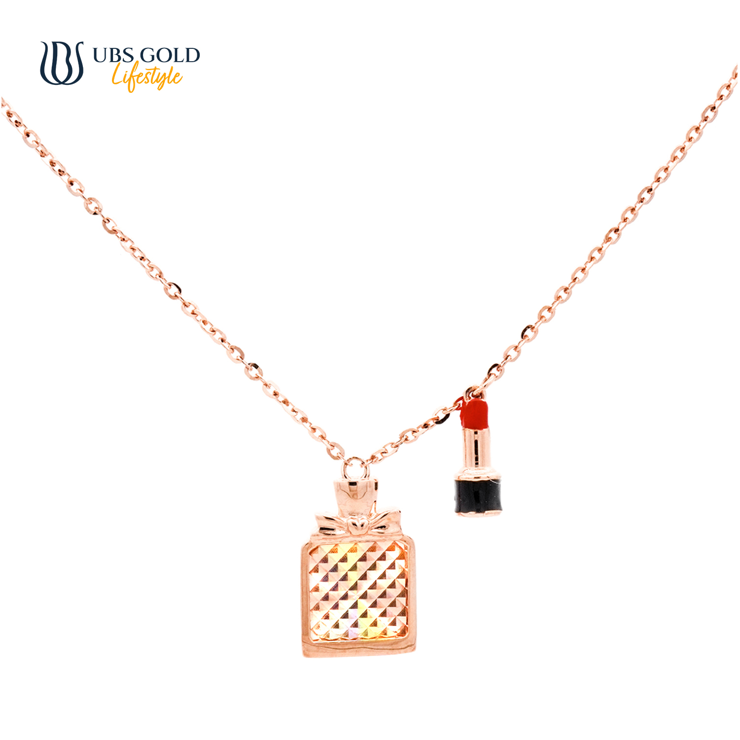 UBS Gold Kalung Emas Rainbow - K6k0180 - 17K