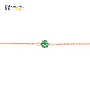 UBS Gold Gelang Emas Birthstone - Kgv6912-11 - 17K - May