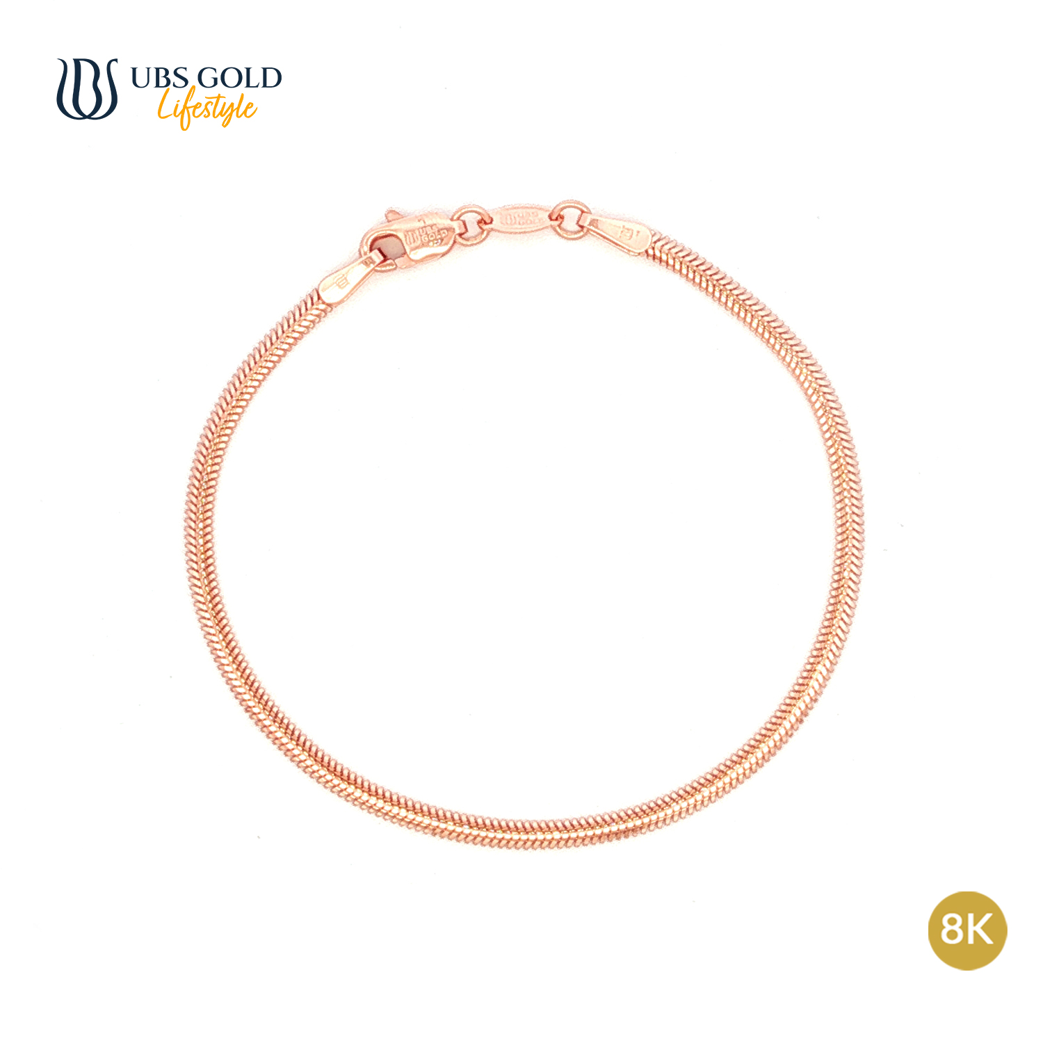 UBS Gold Gelang Emas Polos - Kkp8388K - 8K