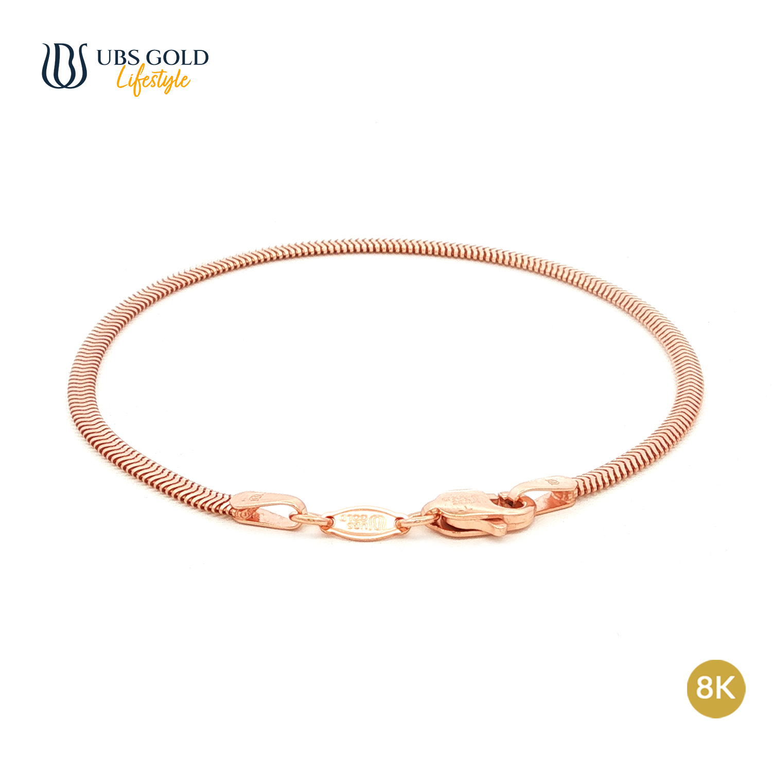 UBS Gold Gelang Emas Polos - Kkp8388K - 8K