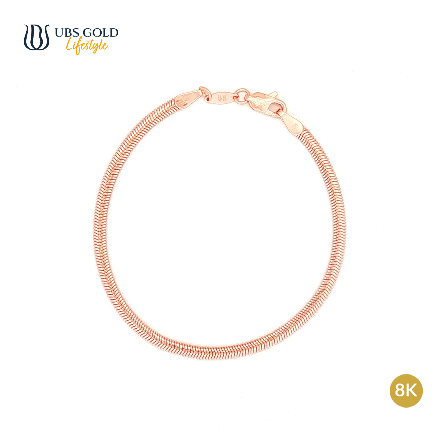 UBS Gold Gelang Emas Polos - Kkp8398K - 8K