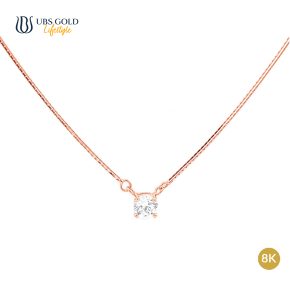 UBS Gold Kalung Emas Le Solitaire - Kkv14997KB - 8K