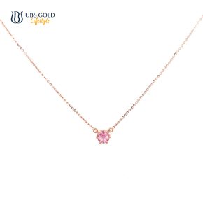 UBS Gold Kalung Emas Birthstone - Kkv15026-12 - 17K - Okt