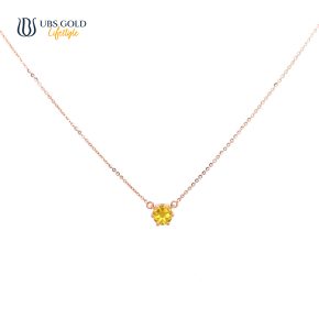UBS Gold Kalung Emas Birthstone - Kkv15026-13 - 17K - Nov