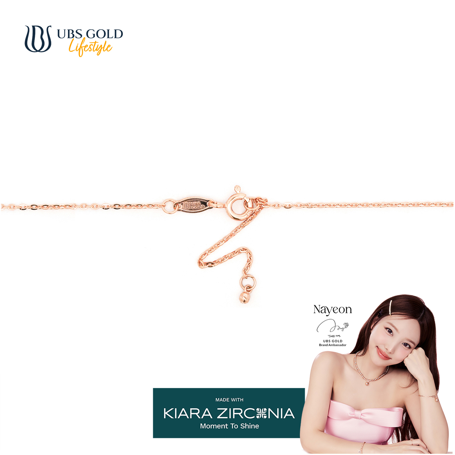 UBS Gold Kalung Emas Yeonni - Kkv15695 - 17K