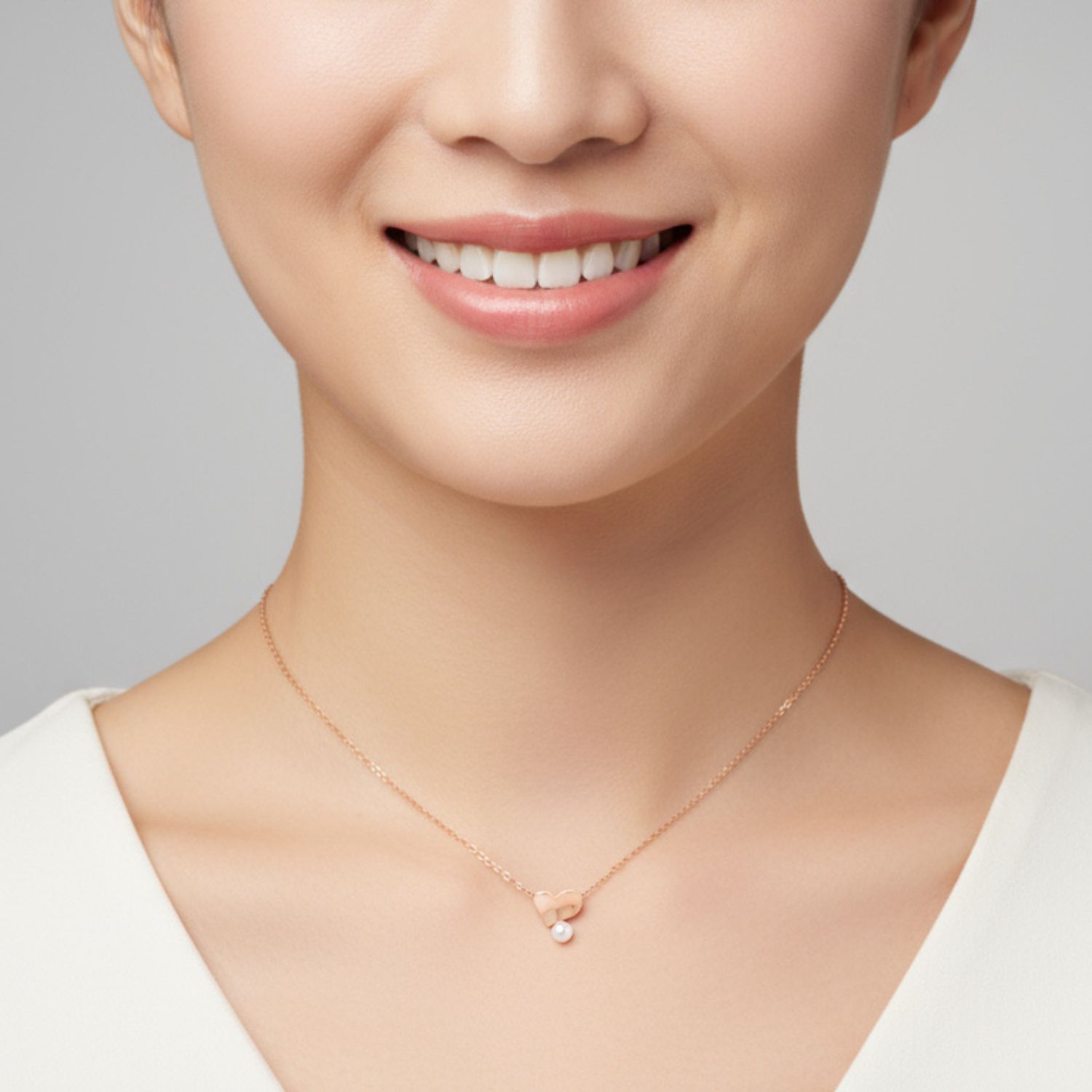 UBS Gold Kalung Emas Pearly - Kkv15936 - 17K