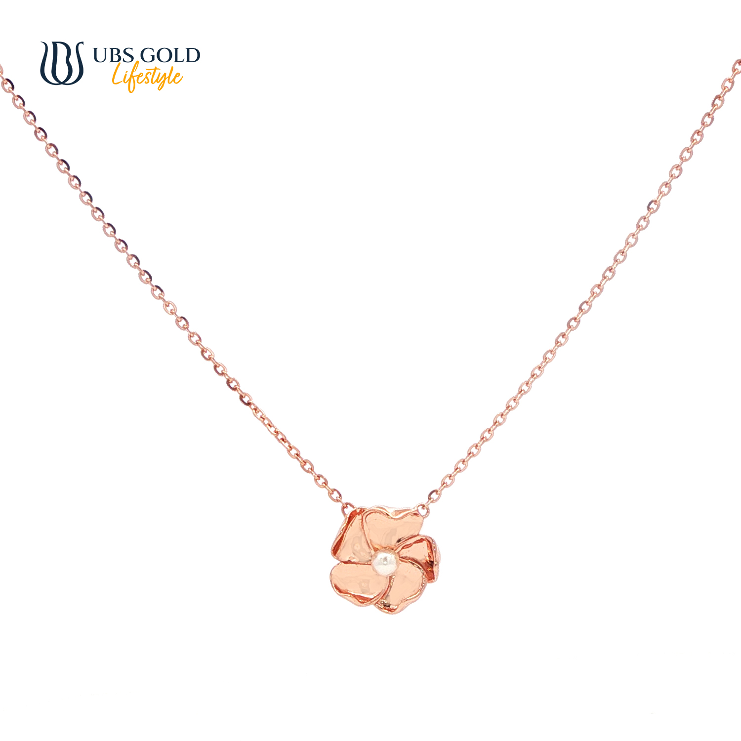 UBS Gold Kalung Emas Pearly - Kkv15945 - 17K