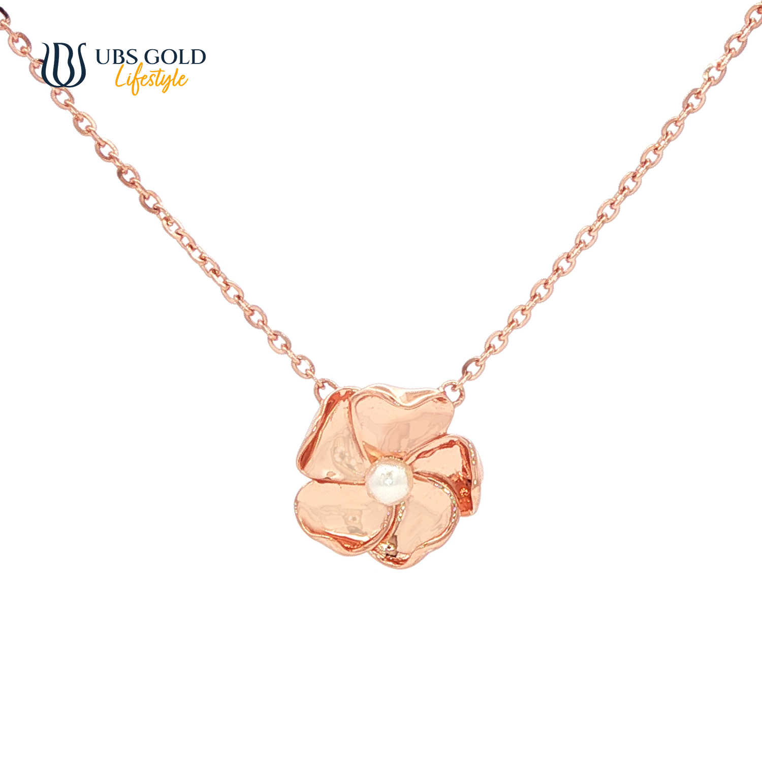 UBS Gold Kalung Emas Pearly - Kkv15945 - 17K