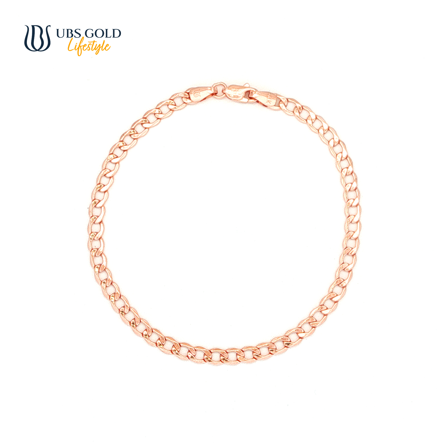 UBS Gold Gelang Emas Polos - Ughou00190 - 17K