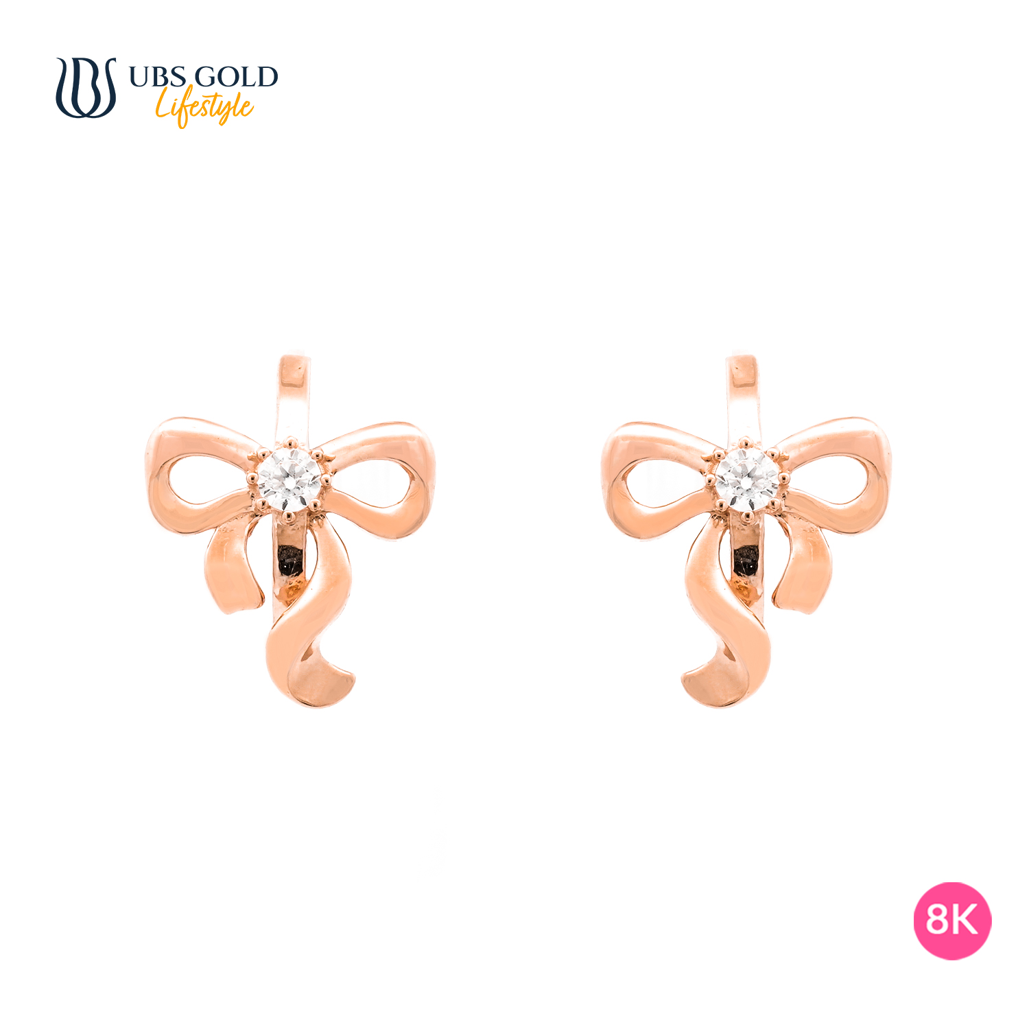 UBS Gold Anting Emas Brigita - Cad1269K - 8K