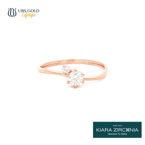 UBS Gold Cincin Emas Sparkling - Cc17603 - 17K