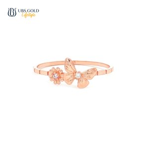 UBS Gold Cincin Emas Millie Molly - Ccs3879 - 17K