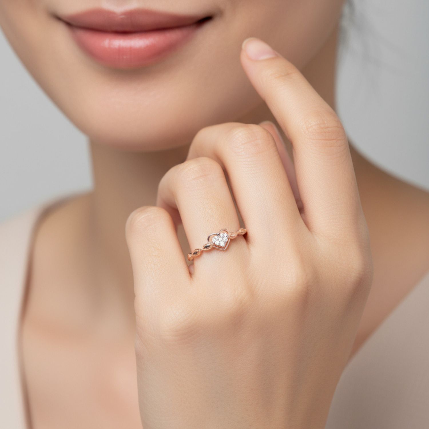 UBS Gold Cincin Emas Millie Molly - Ccs3882 - 17K