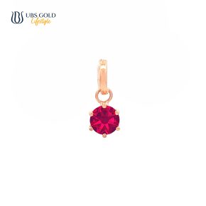 UBS Gold Liontin Emas Birthstone - Clb3764-19 - 17K - Jul