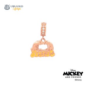 UBS Gold Liontin Emas Disney Mickey Mouse Charmee - Cly0082 - 17K