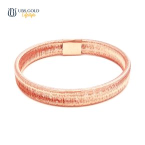 UBS Gold Gelang Emas Polos Megumi - Ggvp000304 - 17K