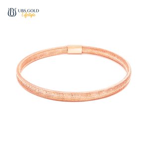 UBS Gold Gelang Emas Polos Megumi - Ggvp000379 - 17K