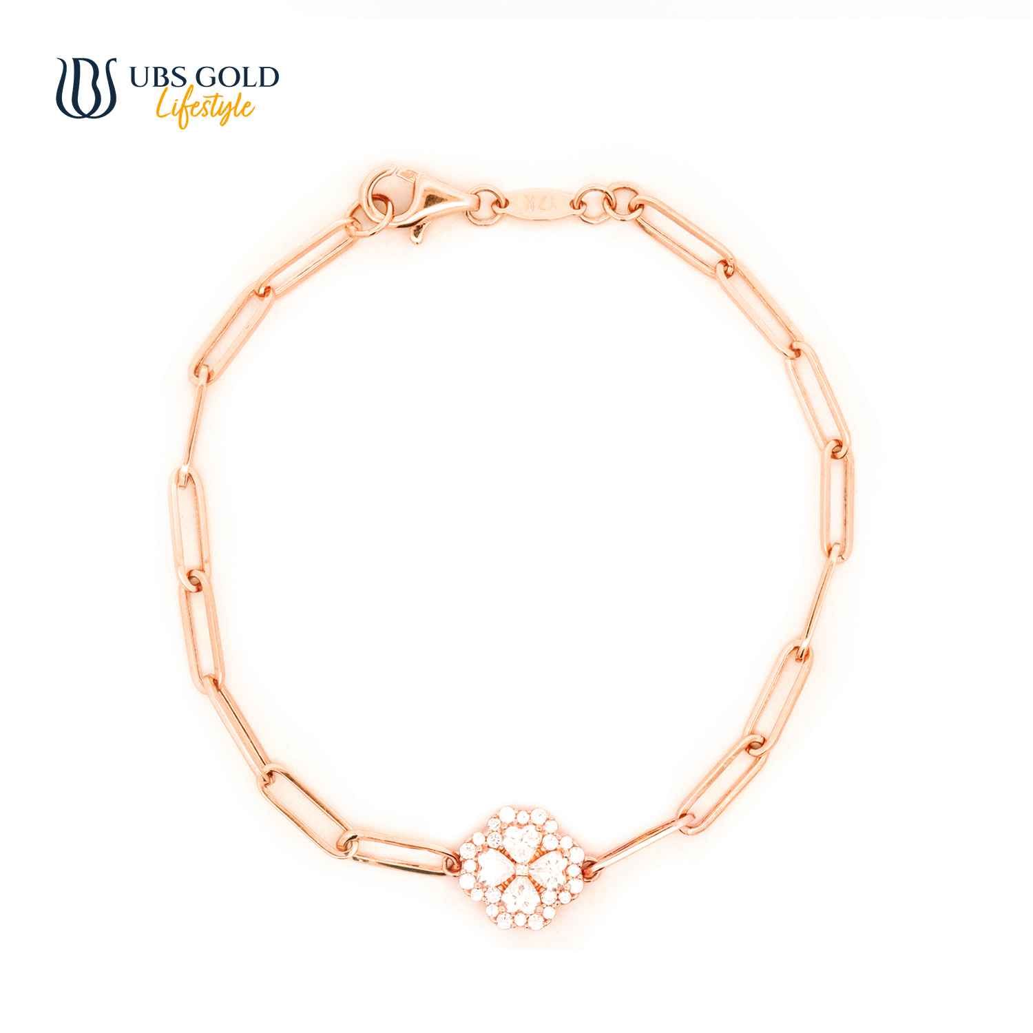 UBS Gold Gelang Emas Paperlina - Hgv7068 - 17K