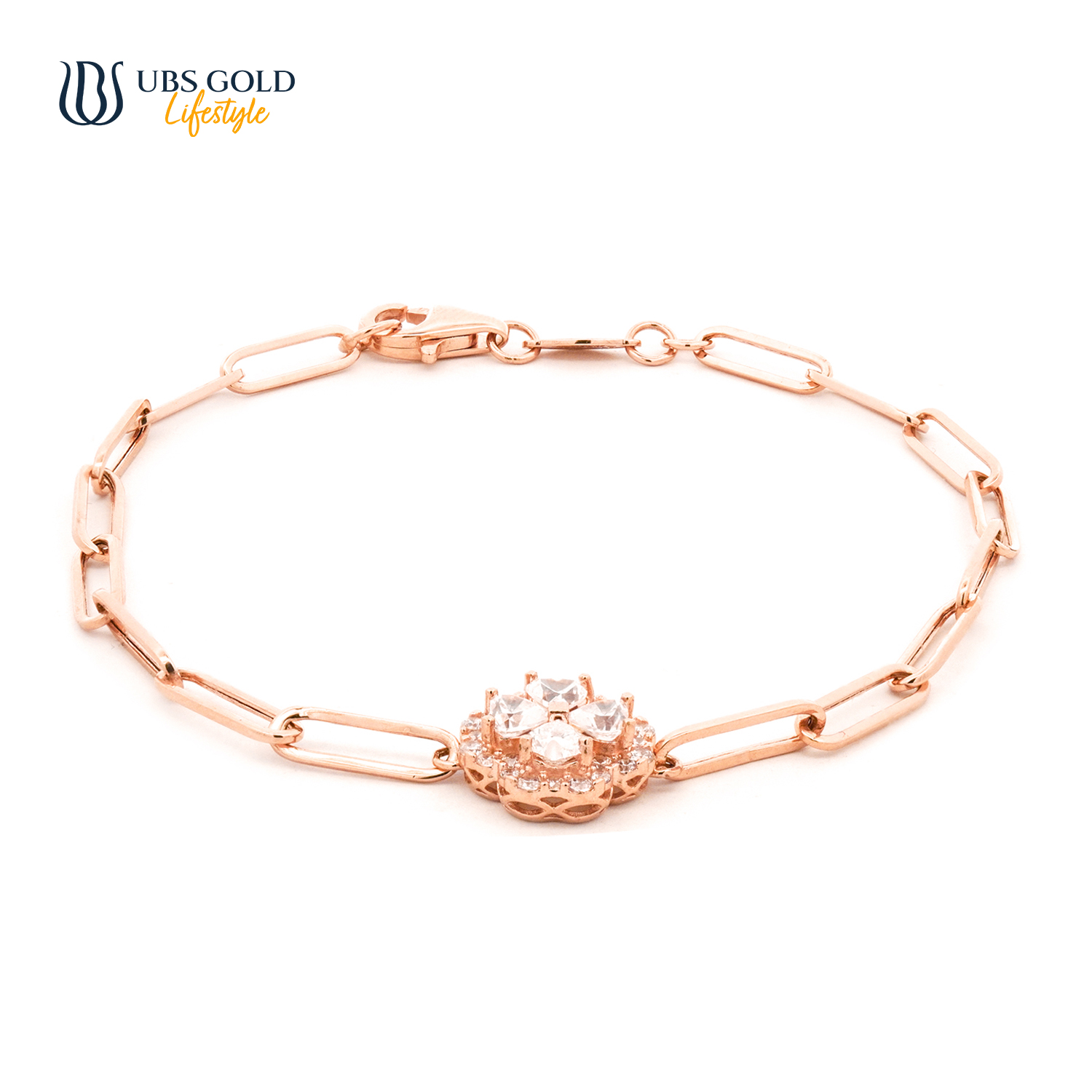 UBS Gold Gelang Emas Paperlina - Hgv7068 - 17K