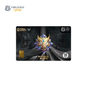 UBS Gold Logam Mulia x MLBB Mythical Honor 0.25 Gr