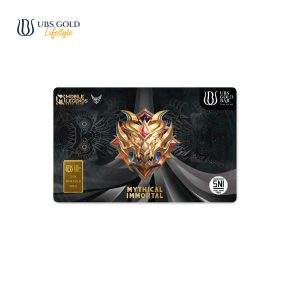 UBS Gold Logam Mulia x MLBB Mythical Immortal 1 Gr