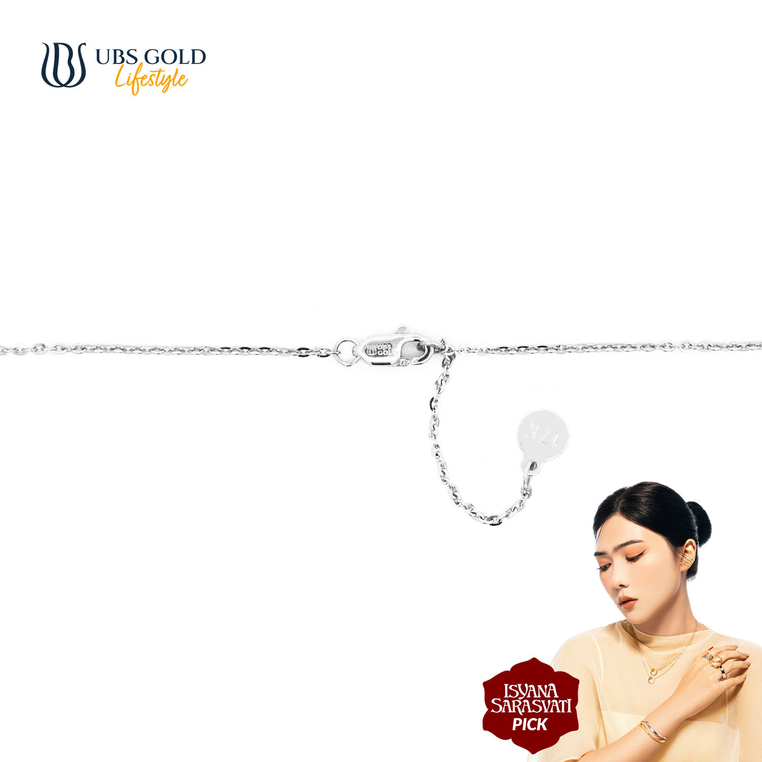 UBS Gold Kalung Emas Isyana Niskala - Kkv15880 - 17K