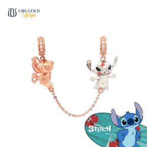 UBS Gold Liontin Emas Disney Stitch Charmee - Kly0002 - 17K