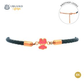 UBS Gold Gelang Tali Emas Irene - Agp1764K - 8K