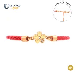 UBS Gold Gelang Tali Emas Irene - Agp1766K - 8K