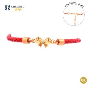 UBS Gold Gelang Tali Emas Irene - Agp1769K - 8K