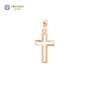 UBS Gold Liontin Emas Salib - Alh0406 - 17K