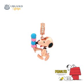 UBS Gold Liontin Emas Peanuts Snoopy Charmee - C9l0015 - 17K
