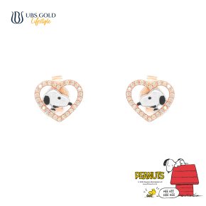 UBS Gold Anting Emas Peanuts Snoopy - C9w0001 - 17K