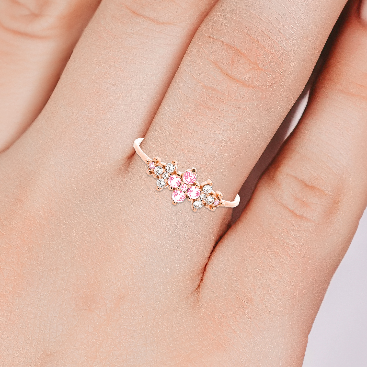 UBS Gold Cincin Emas Sparkle - Cc17352KP - 8K