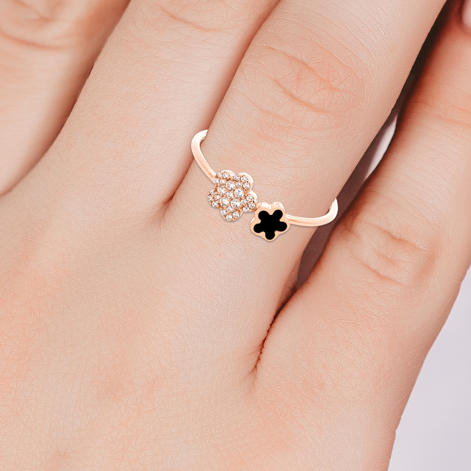 UBS Gold Cincin Emas Millie Molly - Cc17463KI - 8K