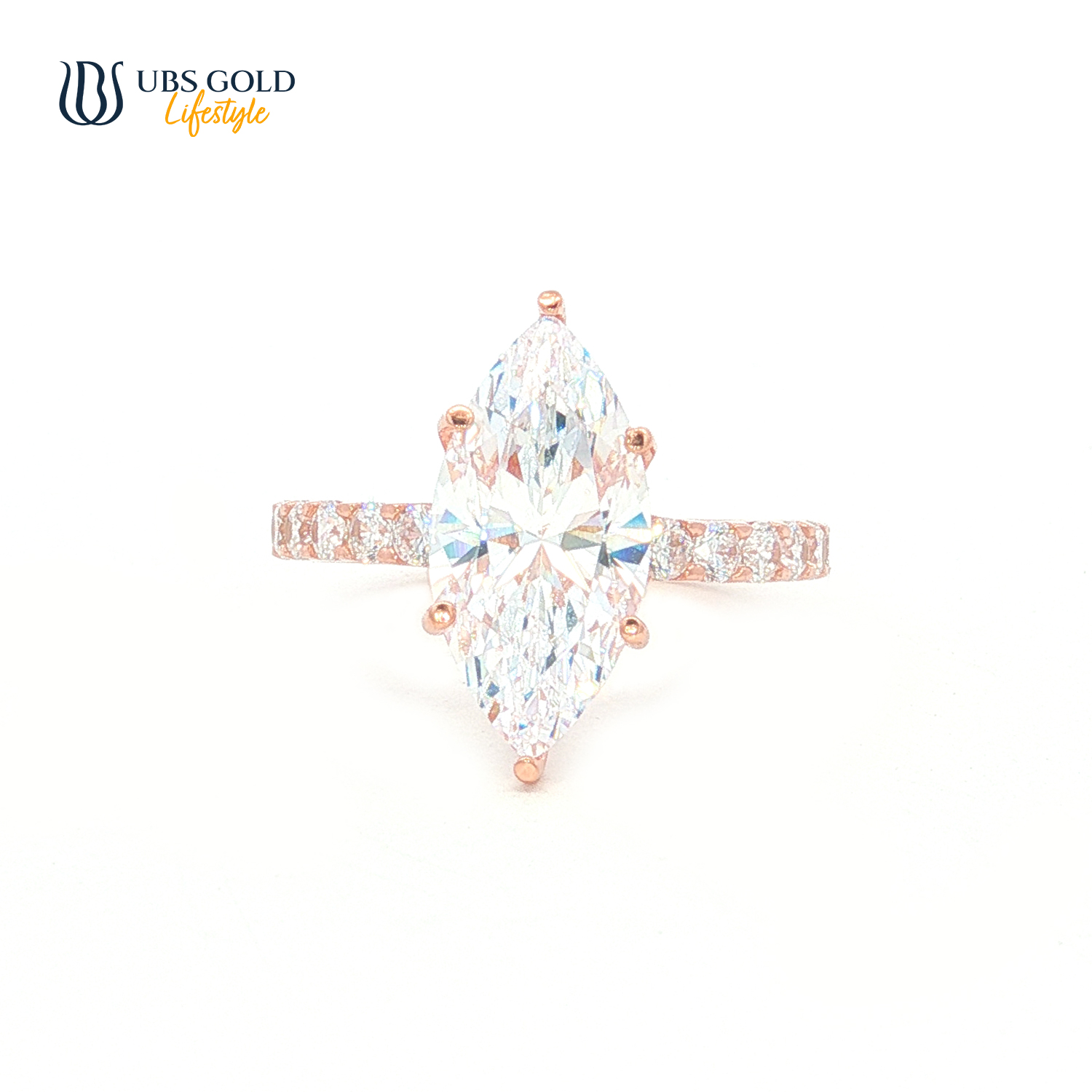 UBS Gold Cincin Emas - Cc17538 - 17K